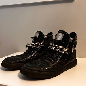 2014 Giuseppe Zanotti men’s high top shoes size 11